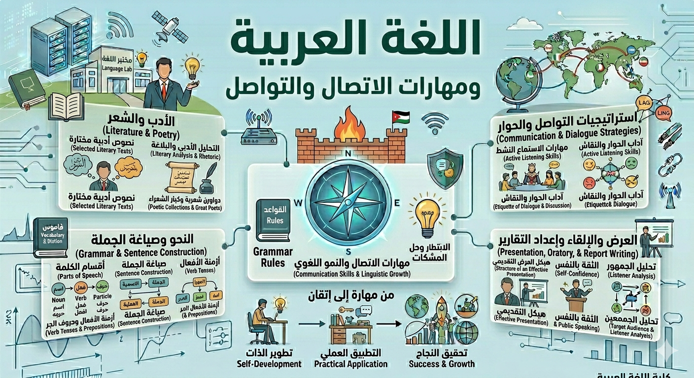 اللغة العربية ومهارات الاتصال والتواصل