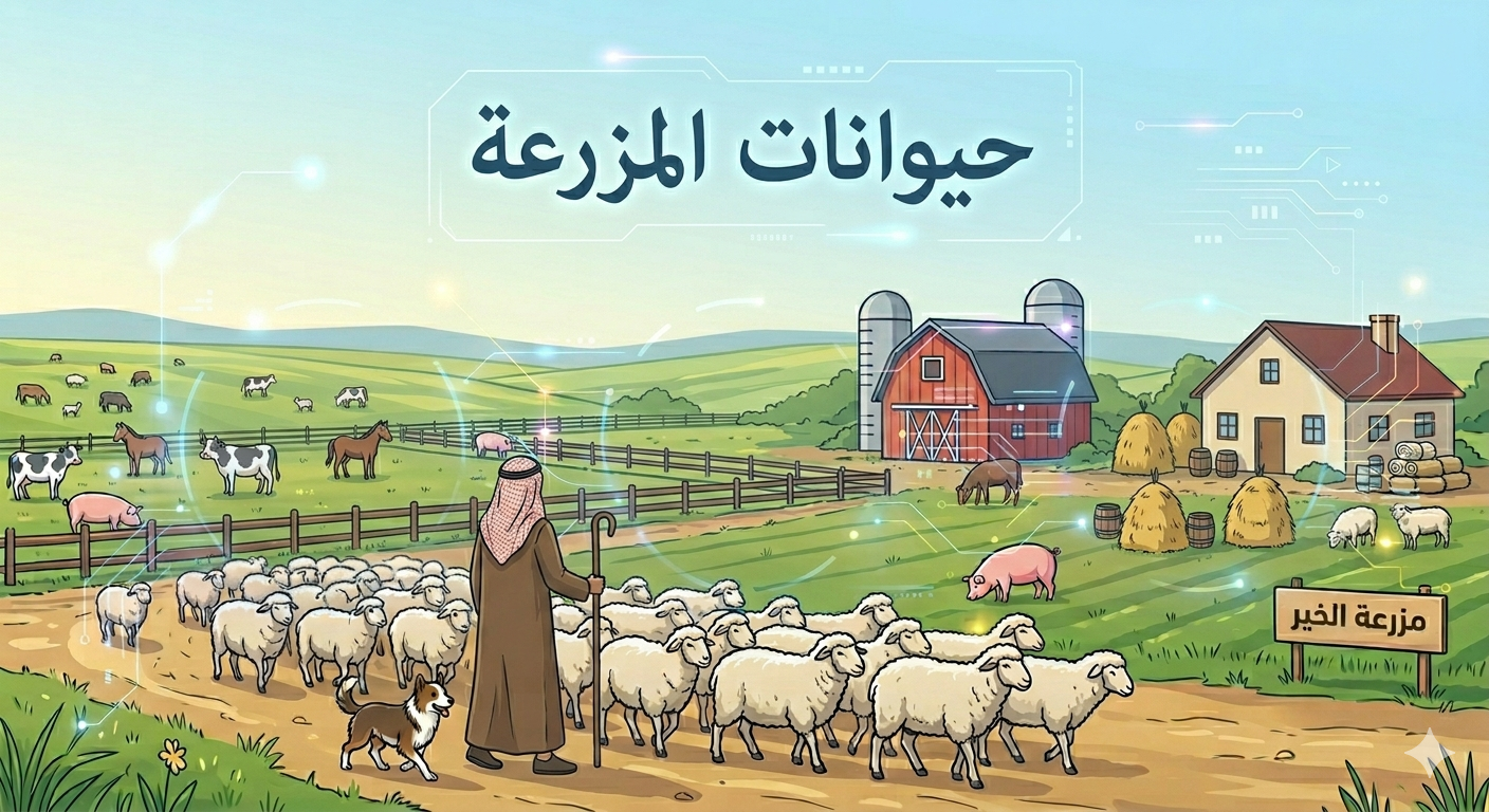 حيوانات  المزرعة