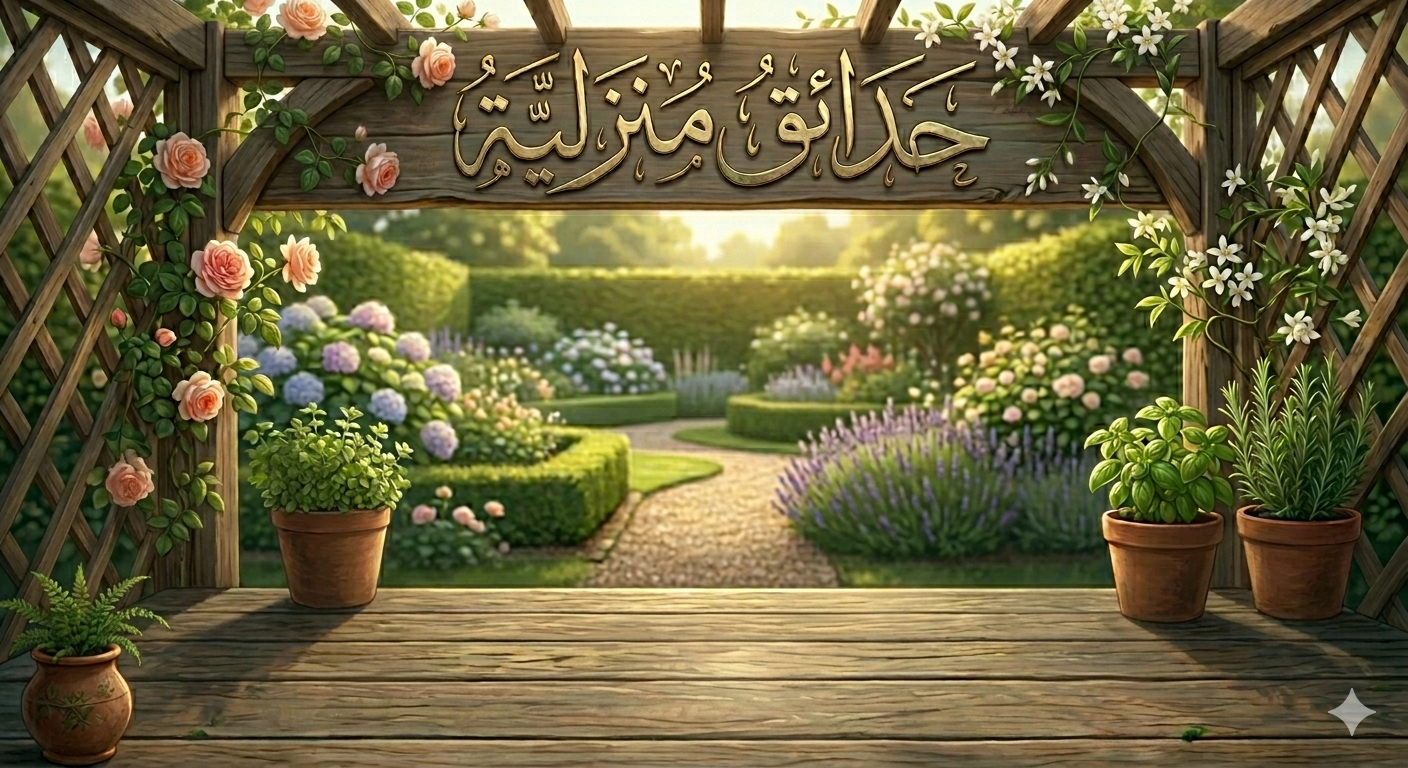 الحدائق المنزلية