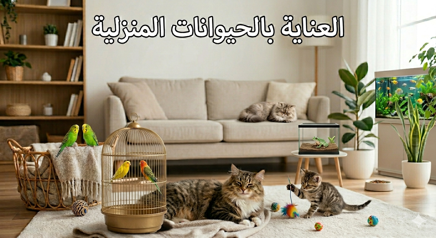 العناية بالحيوانات المنزلية