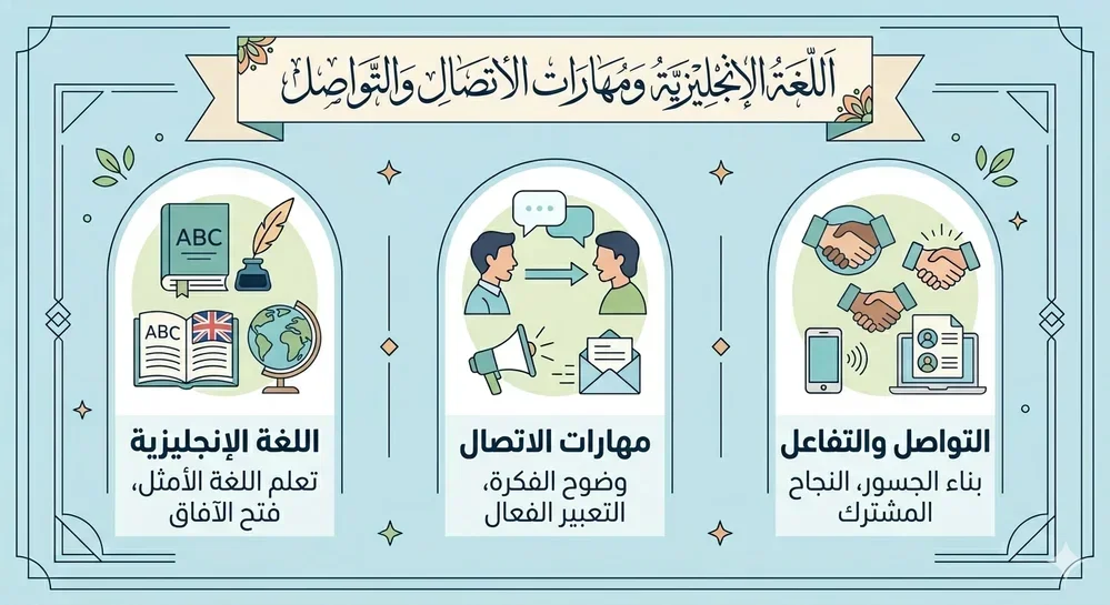اللغة الإنجليزية ومهارات الاتصال والتواصل