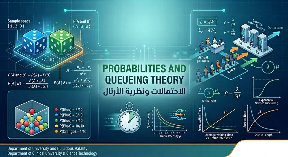 الاحتمالات و نظرية الارتال 