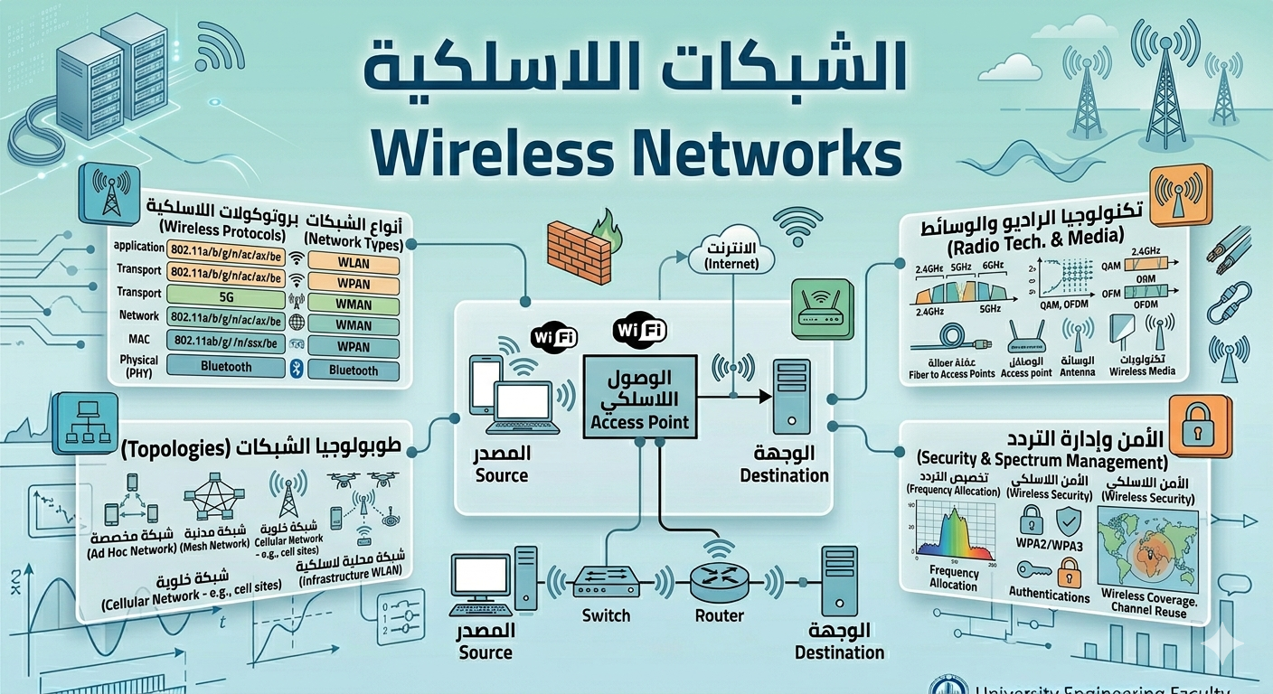 الشبكات اللاسلكية